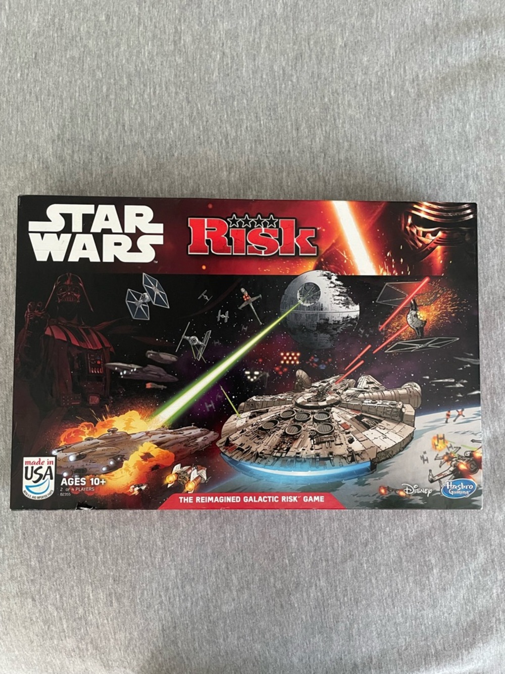 Star Wars RISK 100% complete - Reimagined Galactic Risk Board Game Hasbro Disney